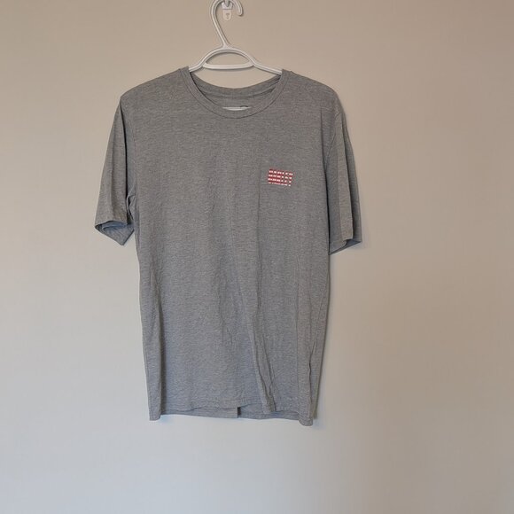 Oakley, t-shirt, US flag, grey, Size Medium - Picture 1 of 6